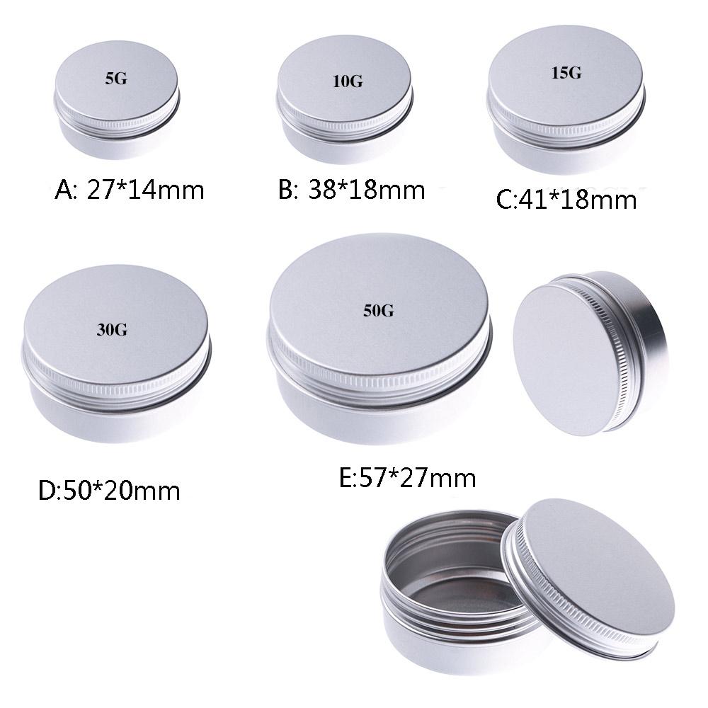 5g-50g Makeup Containers Jars Derocation Organization Cosmetic Bottles Home Storage Storage Bottles