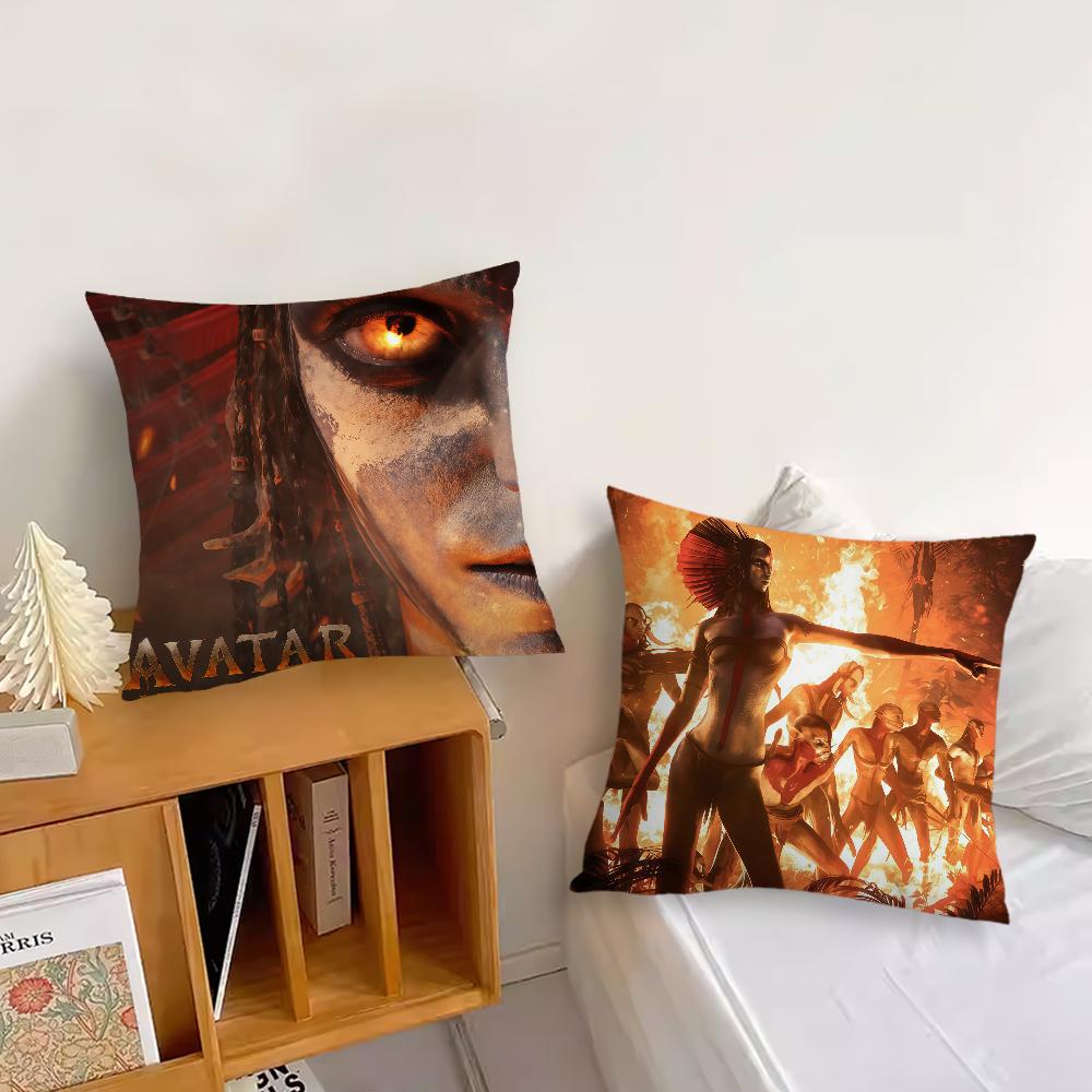 Movie A-vatar 3 Fire and Ash cool cushion cover Pillow Cover Decoration Room Home Sofa living Office Car Nordic Simplicity