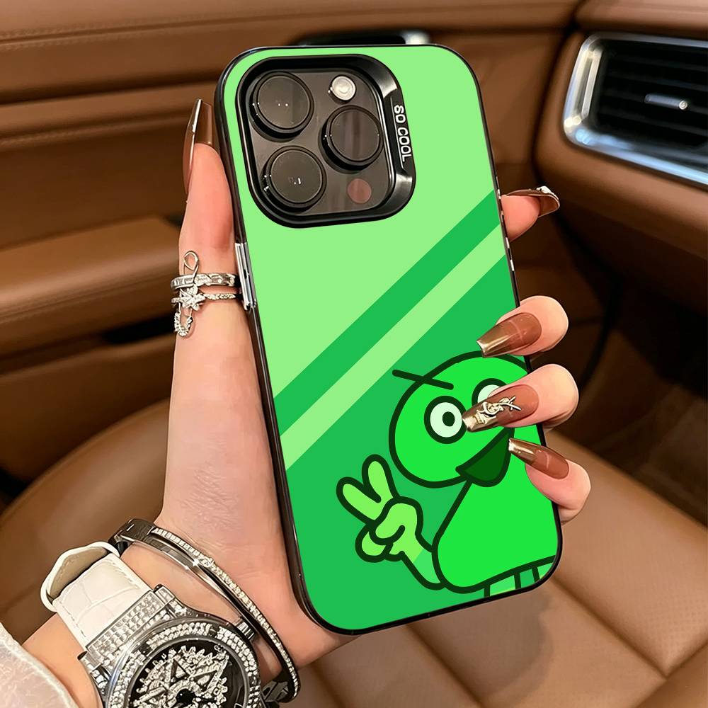 B-B-Bfdi C-Battle Phone Case For iPhone 17,16,15,14,13,12,11 Plus Pro Max Colored Silver Phone Case iPhoneXSMAX