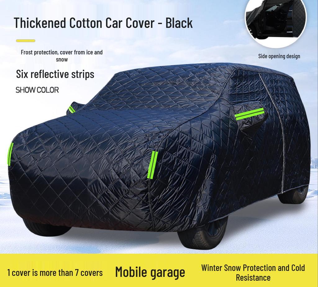 Thickened Aluminum Foil All-Season Hail-Protection Waterproof Car Cover