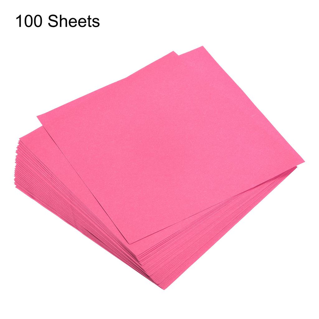 100 Sheets Origami Paper 15x15cm Double Sided Square Folding Papers for Art Craft Project Gifts Scrapbooking Decor DIY Handmade