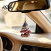 Car Mirror Hanging Charms USA 250th Anniversary Christmas Tree Pendant Acrylic Memorial Ornament for American Patriotic Seasonal Decorative