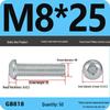 4.8 Grade Galvanized Phillips Round Head Screw (M2-M8)