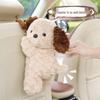 Cute Hanging Car Tissue Box - High-End Cartoon Decoration for Car Interior