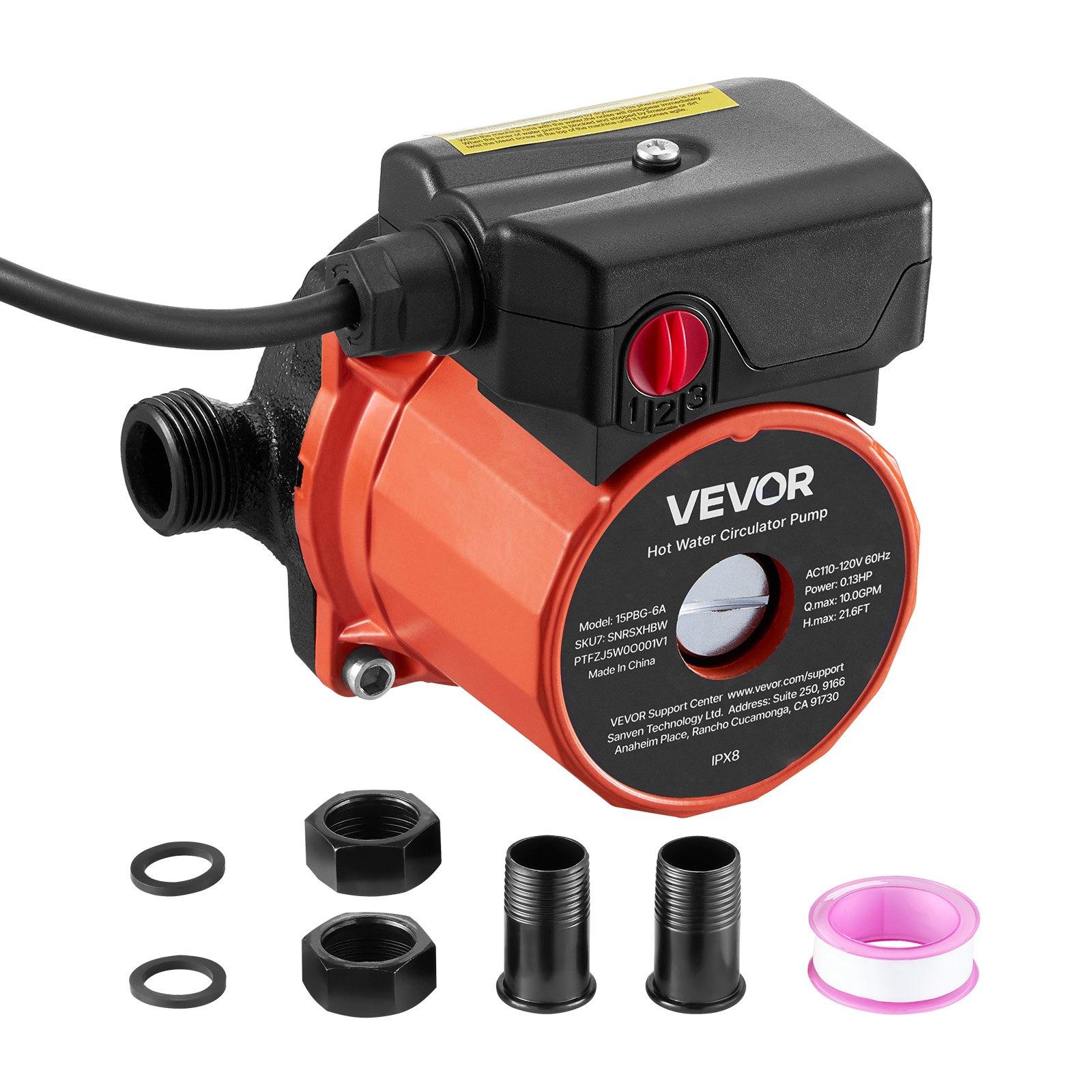 VEVOR Hot Water Recirculating Pump, 38