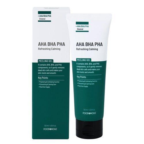 (4ea) AHA BHA PHA Erfrischendes Beruhigendes Peeling-Gel 120ml / Tägliche Porenpflege Peeling Mild_631373
