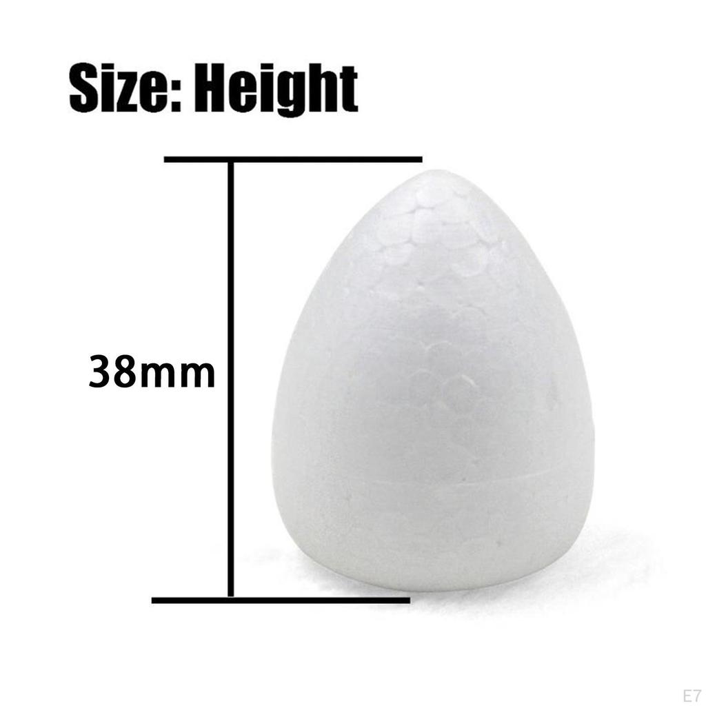 100x Su Damlası Modelleme Pamuklu Çubuklar Köpük Malzemeleri Yaratıcı Düğün Dekorasyonu