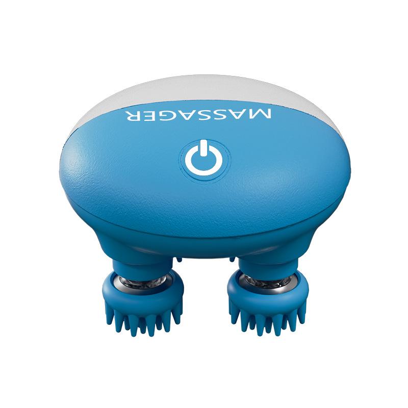IPX7 Electric Head & Pet Massager: Facial Deep Cleanser & Scalp Relaxer