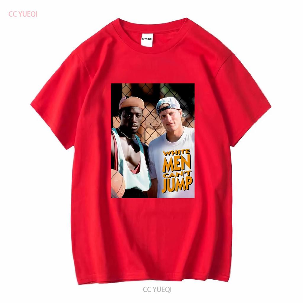 White Men Cant Jump Vintage Style T Shirt Jersey hip hop graphic tee Wesley Snipes Woody Harrelson Movie vintage Washed
