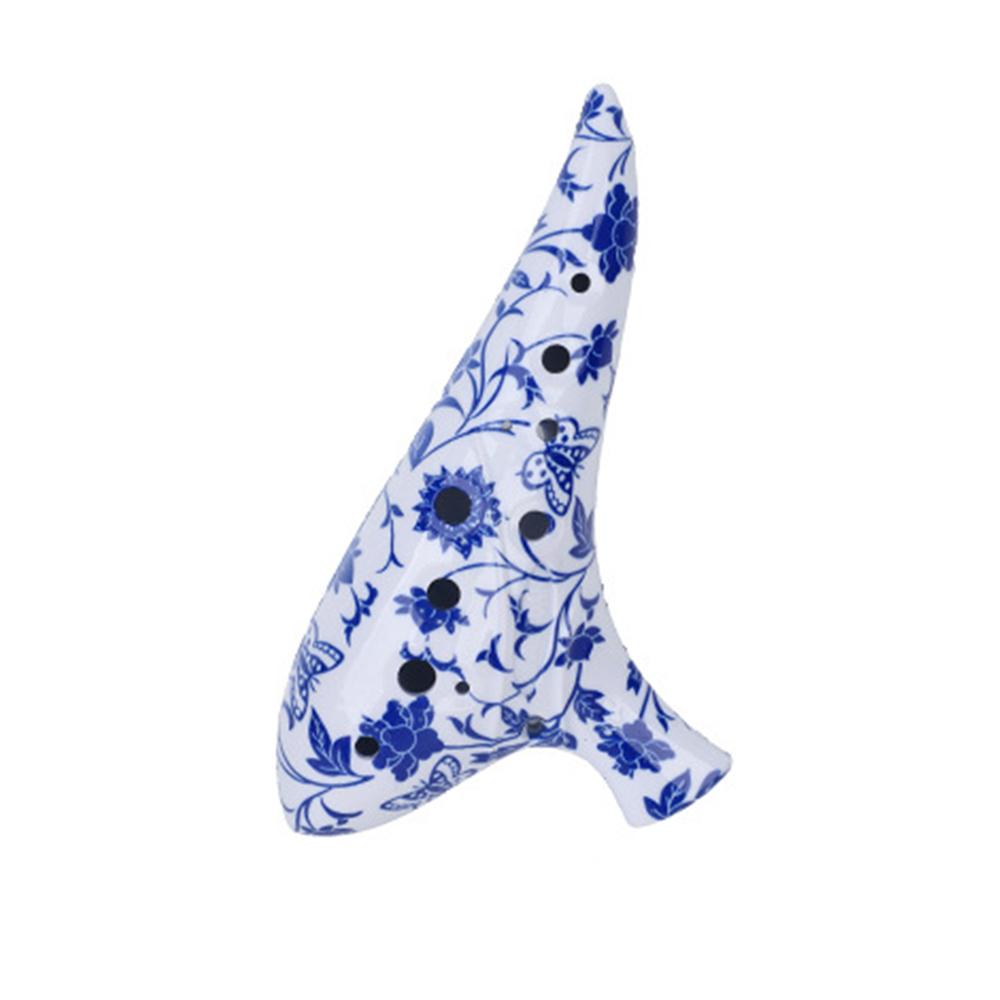 12 Hole Ocarina Alto C Key12-Hole Ocarina Instrument Easy Instrument for Beginners Resin Ocarina Instrument