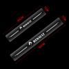 4Pcs Car Threshold Protector Transparent Decorative Badge 3D Sticker For Renault Dacia Koleos 1 Clio Laguna 2 Megane 2 3 Duster Logan Captur