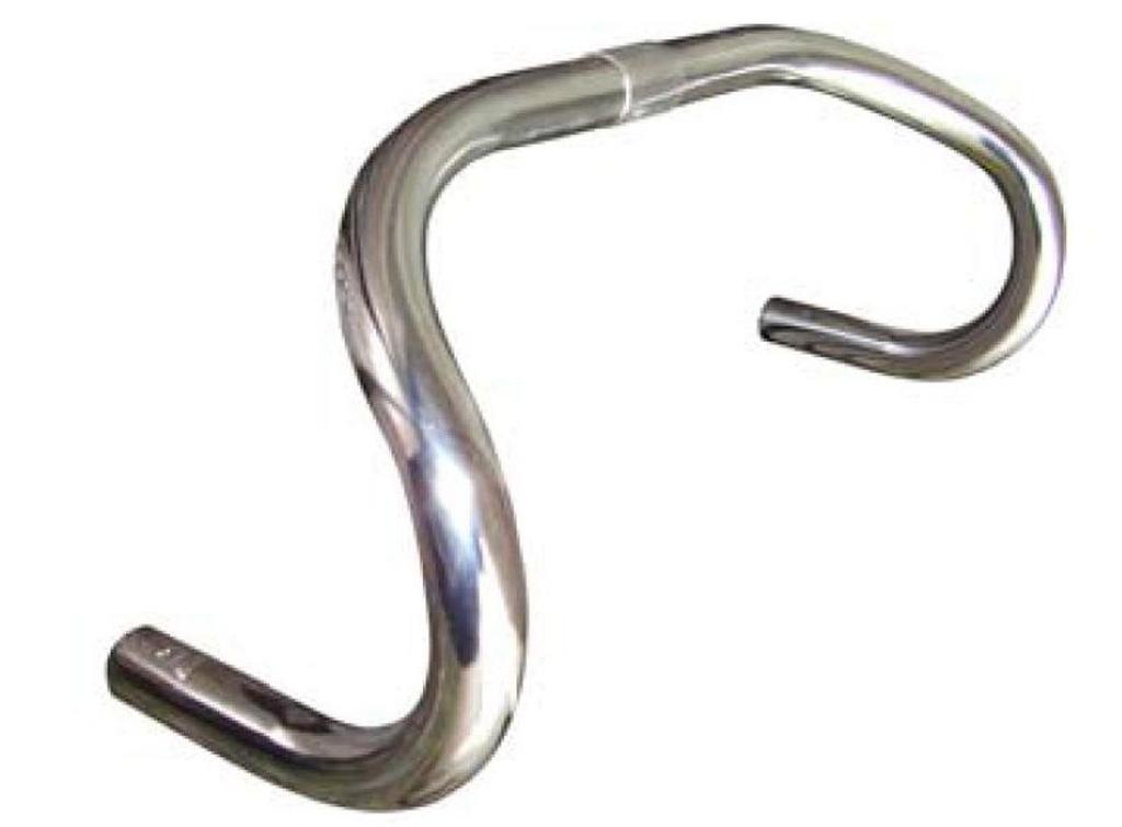 NITTO Drop Handle Steel B123 350 Silver B123-35 25.4
