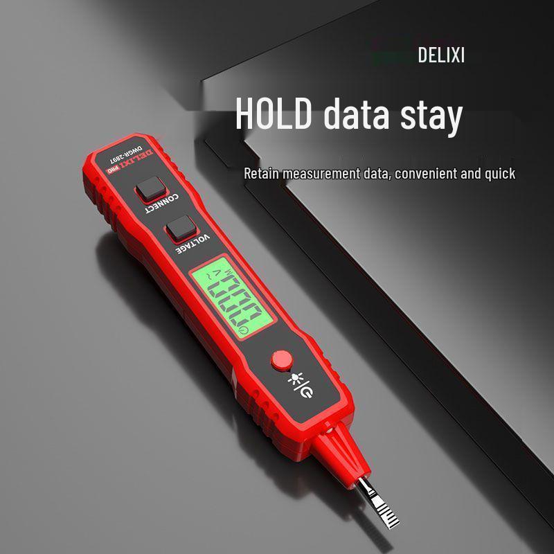 R2897+ Digital Smart Voltage Tester Pen - Multifunctional Electric Induction Test with Breakpoint Detection