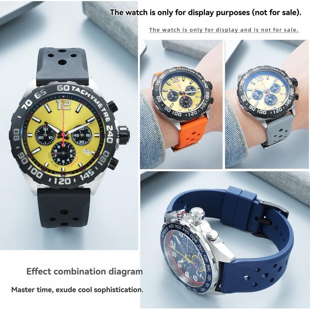 20mm 22mm Silicone Rubber Watch Strap for Omega Casio Seiko IWC Watchband Diving Waterproof Sport Bracelet Watch Wristband