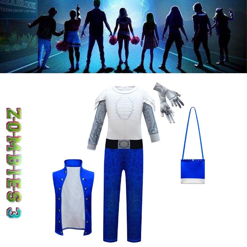 Zombie 3 Alien Cosplay Costume For Kids Halloween Outfits And Theme Parties