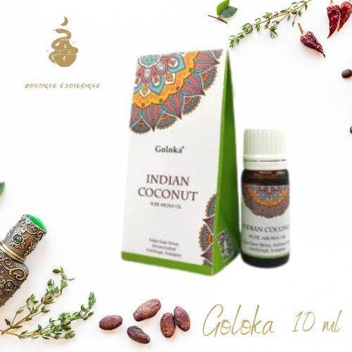 Bougie - Goloka - Noix De Coco - Huile Parfumée - Ethnique - Intérieur