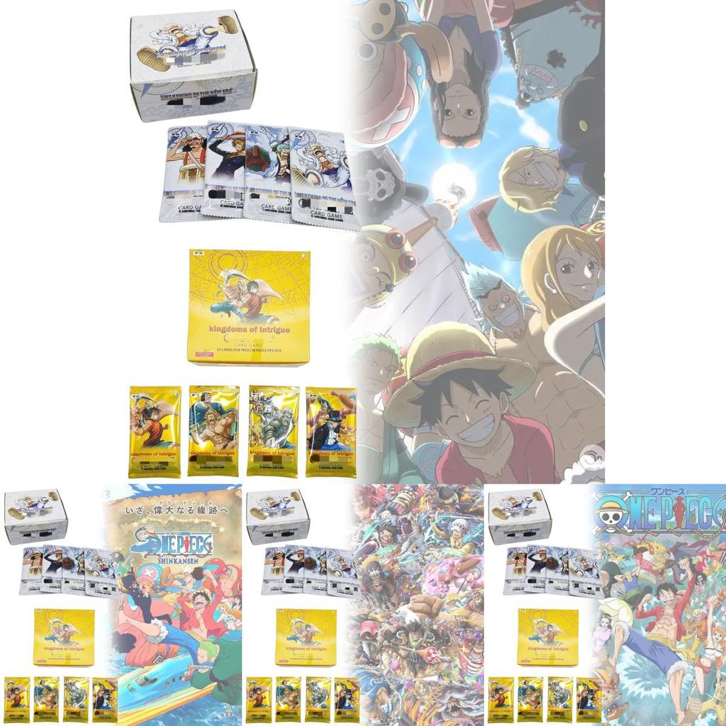 One Piece Card Game Pvc Deck With Booster Cards For Collectors And Play