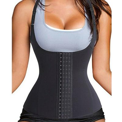 Colete modelador de cintura para mulheres, modelador de corpo para perda de peso, top abaixo do busto, emagrecimento, controle de barriga, espartilho com ganchos