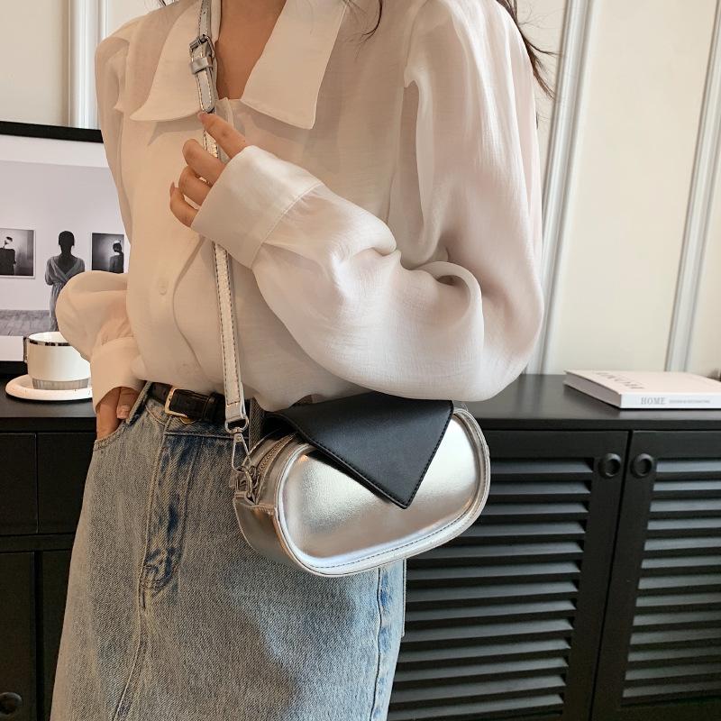 Fashion Shoulder Bags for Women's New Texture Pu Leather All-match Crossbody Bag Summer Popular Mini Square Handbags