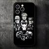 JoJo Adventure Killer Queen Soft Phone Case for iPhone 16 16E 17 Air 15 Pro Max 14 Plus 13 Mini 11 12 7 Black Cover Back Shell