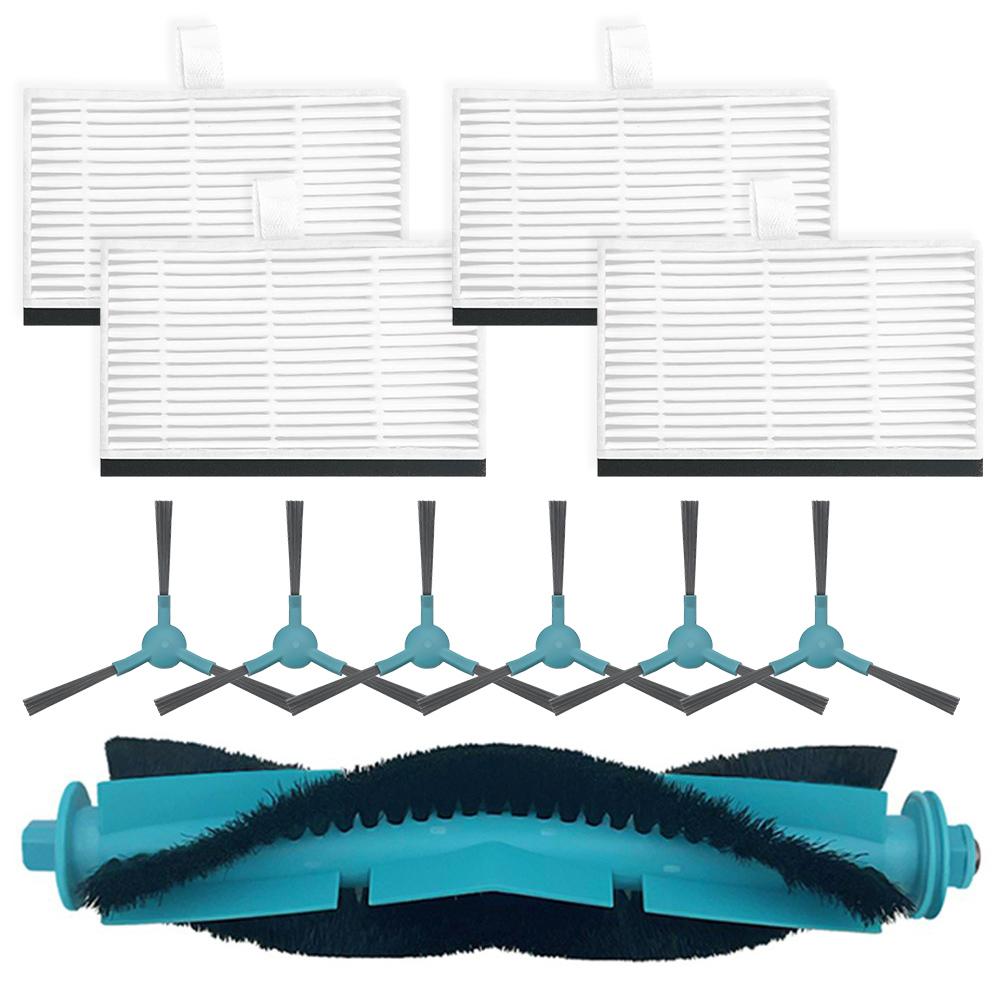 1 Set For Ultenic D10 Main Side Brush Filter Kit Vacuum Cleaner Accessories Household Supplies Cleaning Spare To Replace