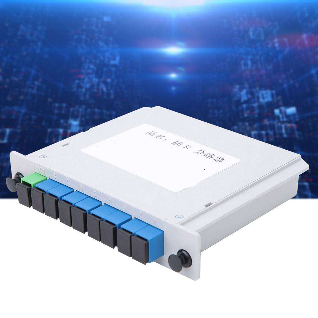 Fiber Optic Splitter High Quality 1x8 PLC for Optical Communication System Electrical Supplies