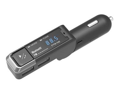 Kashimura / Bluetooth FM Transmitter, USB 2 Ports 4.8A, Slim Model Number: KD-254