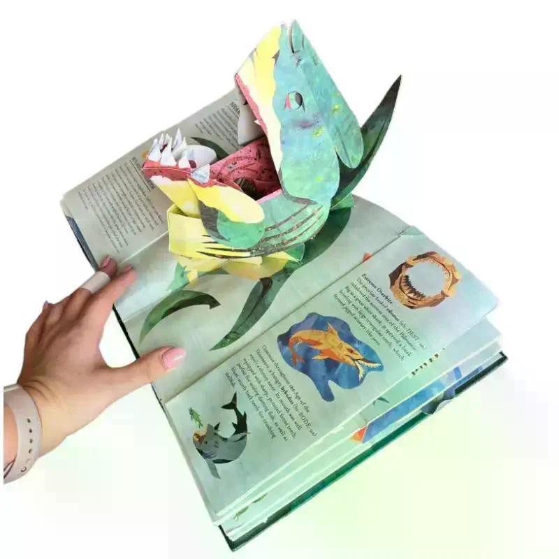 Sharks And Other Sea Monsterss Vivid Illustrations Interactive 3D Sharks Model Book Gift