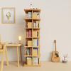 Solid Wood 360-Degree Rotating Bookshelf