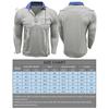 Men’S Long Sleeve Polo Shirt Casual Slim Fit Henley Collar T-Shirt With Pocket Smart Blend Tops