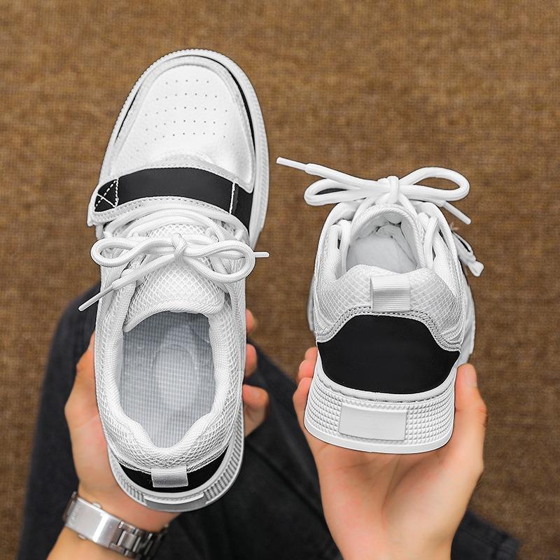 Men's shoes new trend soft sole sports heightening casual board shoes young and young versatile little white tide shoes