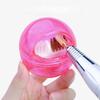 Nail Drill Bit Cleaning Brush Copper Wire Remove Dust Cleaning Case Soft Hard Drill Grinding Head Brush Cleaner Nail Art Tools
