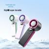 Turbo High-Speed Handheld USB Fan: Portable, 199-Speed Digital Display, Outdoor Cooling.