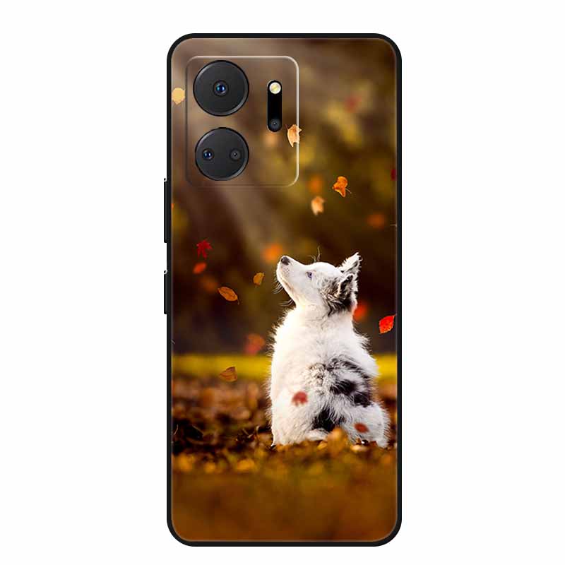 Handyhülle Für Honor X7a Rückseite Hülle X 7 a Coque Stoßfest Schwarzes Silikon Weiche Funda Für Honor Play 7T 7 T Hülle Play7T Capa