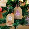 Paper Wrapping Supplies Xmas Decoration Hang Tags Christmas Tag Christmas Labels Gift Wrapping