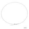 Adjustable Gold Stainless Steel Clavicle Necklace - Versatile European & American Style for Women