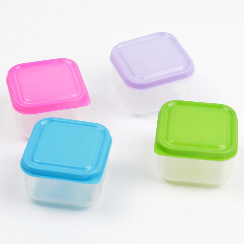 

Красочные мини-пластиковые коробки для хранения томатного соуса и приправ - детская кухонная игрушка Colorful