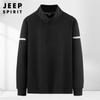 JEEP SPIRIT Men's Half-Zip Casual Sport Sweatshirt