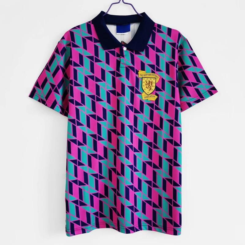 Retro Skotijas izlases futbola krekls ar