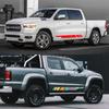 Universal Car Side Door Strip Stickers Cool Style Pickup Truck Vinyl Film Decals Decoration Car Accessories For Pickup Truck SUV