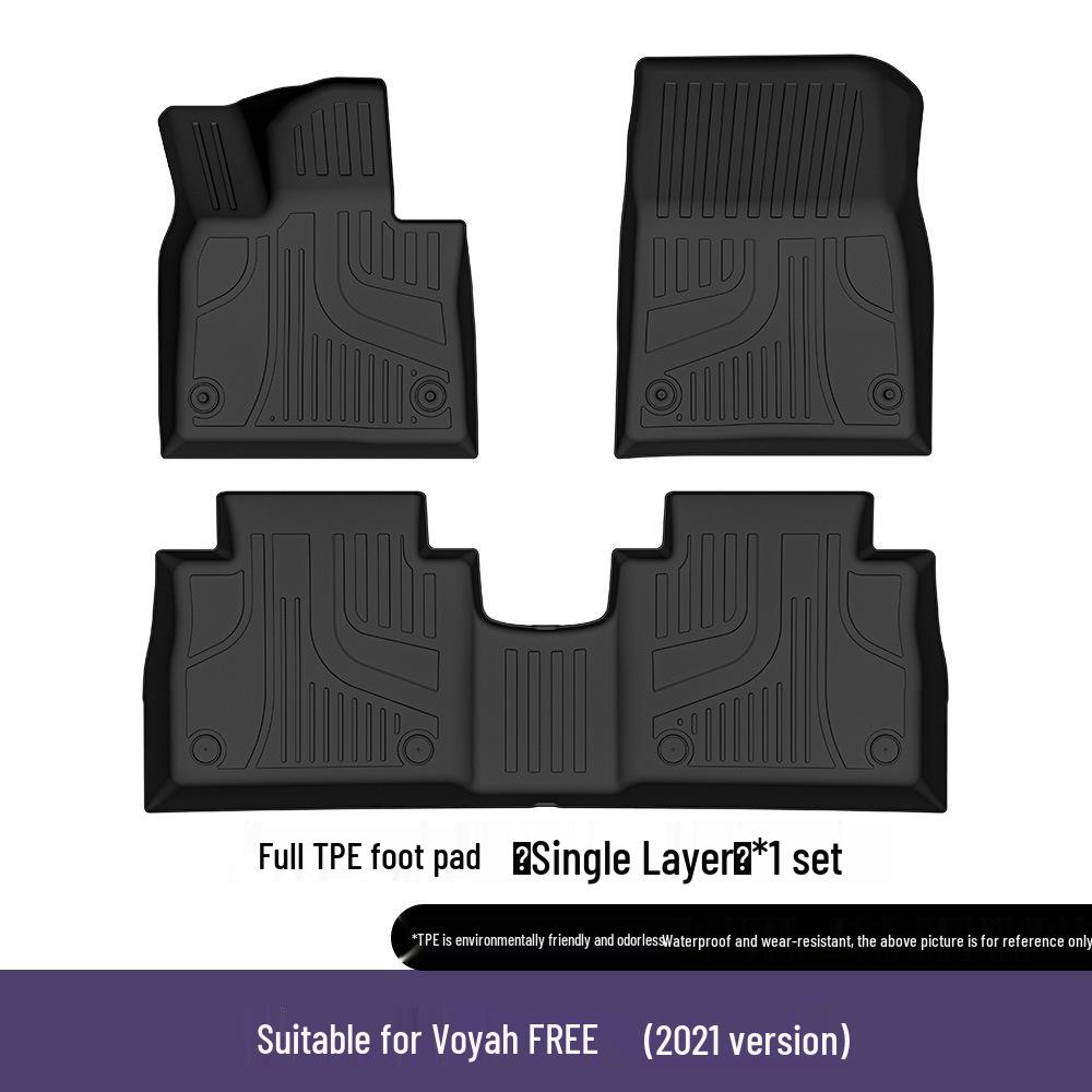 

21 Lantu FREE Eco-Friendly TPE Car Floor Mats - 3D All-Weather Protection