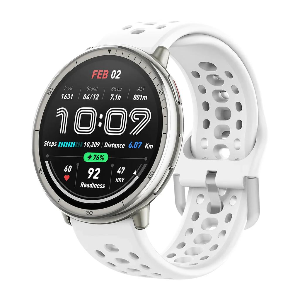 20mm Silicone Strap for Amazfit Active 2 Official Replaceable Wristband for Amazfit GTS 4 Mini 3/Samsung Galaxy Watch 7 6 5 Band