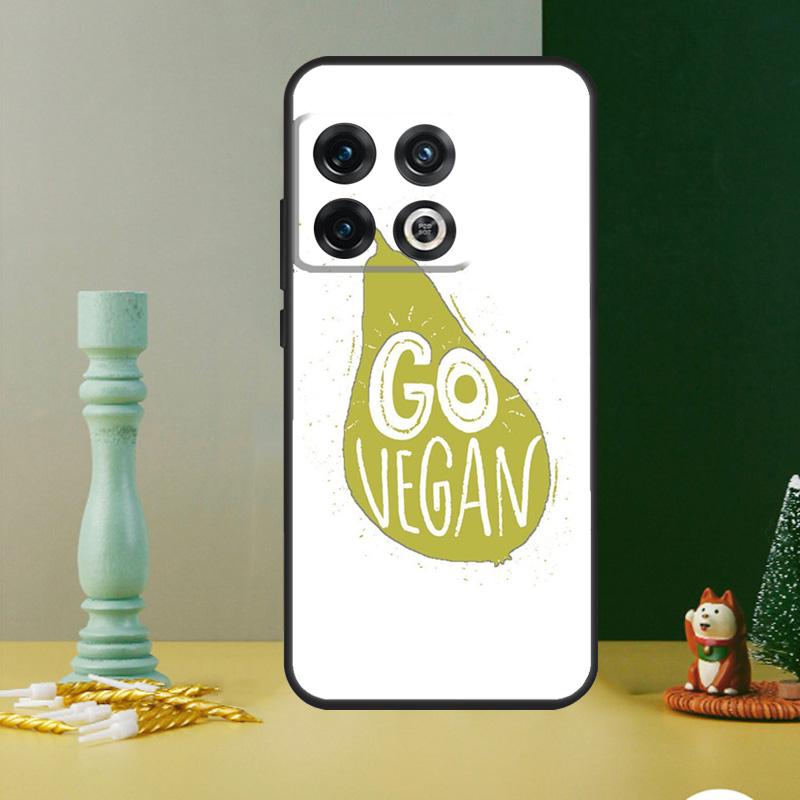LOVE VEGGIE Vegetarian VEGAN Case For OnePlus Nord CE 2 3 4 Lite N20 N30 9 10 Pro 8T 9RT 10T 10R 12 11 12R 13 13R Cover