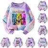 Children's Fashionable Casual Top Printed Pullover Sweatshirt