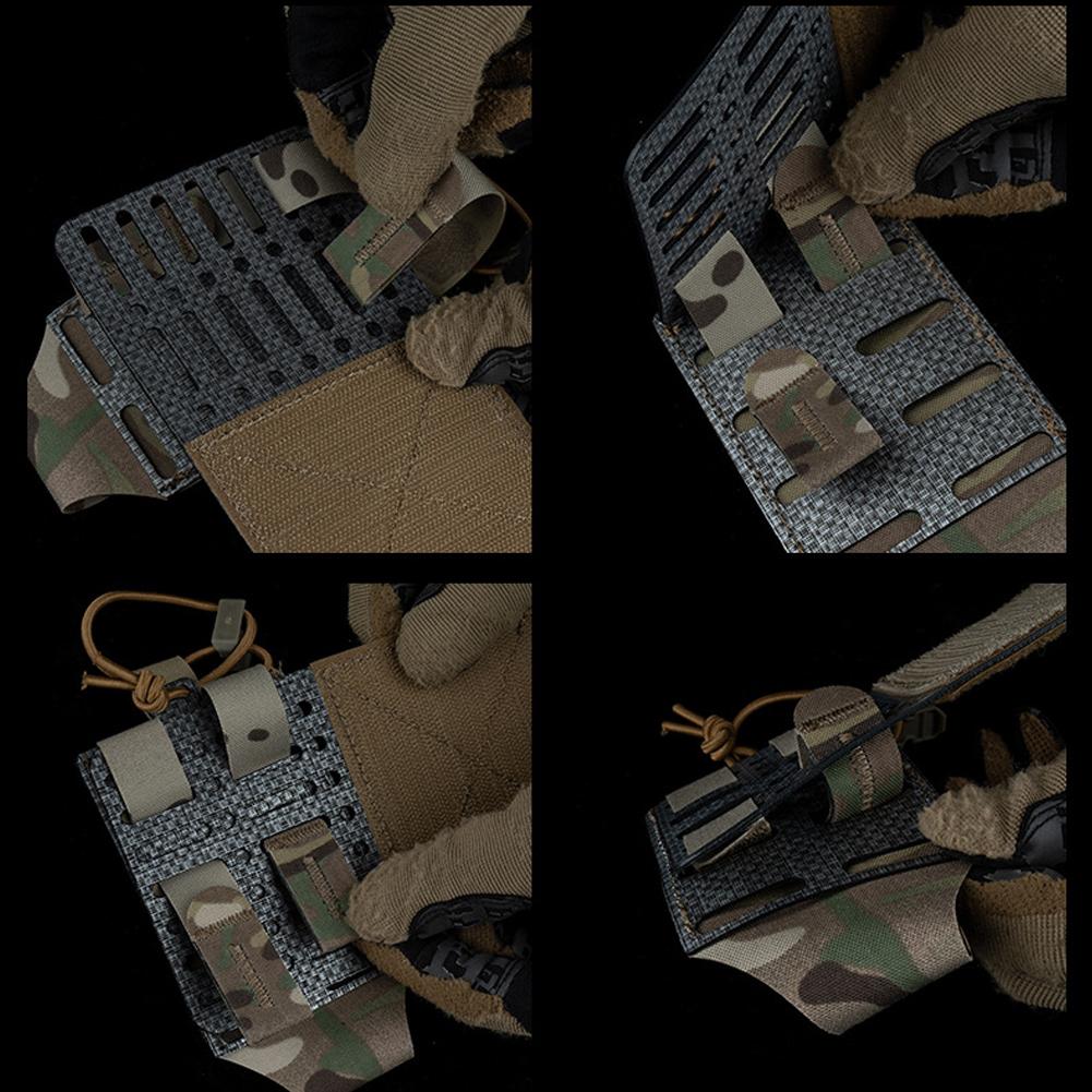 Vest Expansion Plate Universal Vest Composite Chest Plate for Outdoor Hiking QDE