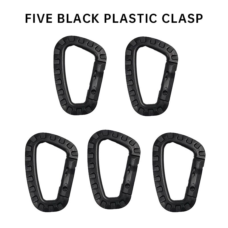 1-5 PCS of key chain outdoor backpack hiking hook, camping hiking bag buckle, outdoor hiking backpack buckle, key D buckle