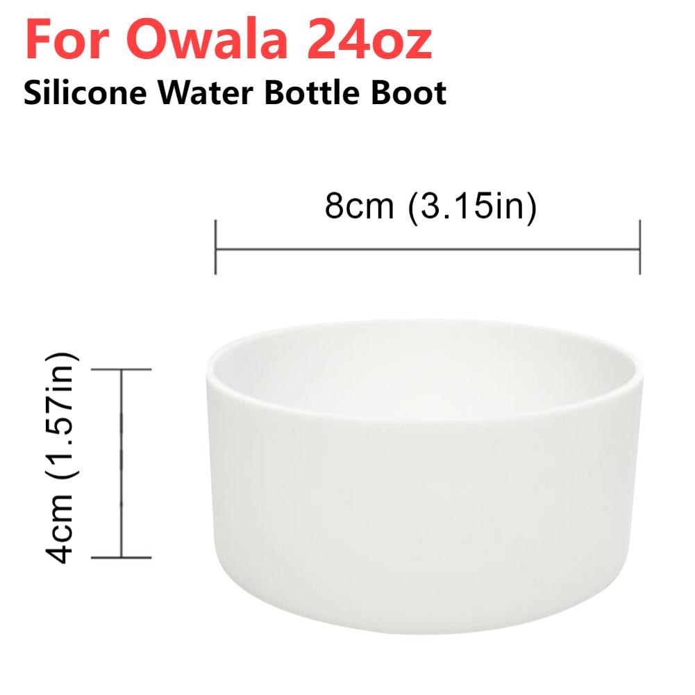 Silicone Water Bottle Boot For Owala 24oz 32oz 40oz Anti-Slip Protective Sleeve Bottom Bumper Bottle Seal Ring Silicone Stopper