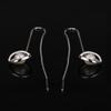 Freshwater Pearl Stud Earrings 925 Sterling Silver Rhodium Jewelry Gift for Her