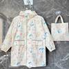 2026 Student Girls' Lightweight, Breathable, Quick-Drying Raincoat for School, Children's Boys' Raincoat, Kindergarten Baby Waterproof Rainwear