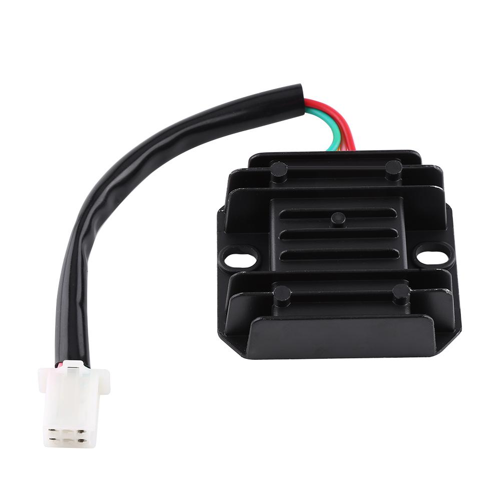 4 Wires 4 Pins 12 Voltage Regulator Rectifier For 150 250CC Motorcycle Scooter Moped ATV
